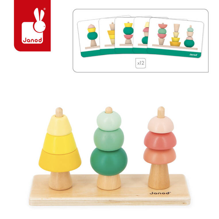 Zestaw zabawek edukacyjnych Box 36 m-cy J04066 Janod