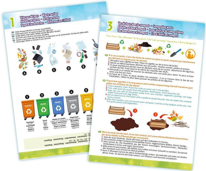 Nauka i zabawa dla dzieci Chwytak przedmiotów do zbierania odpadów BN013 Buki