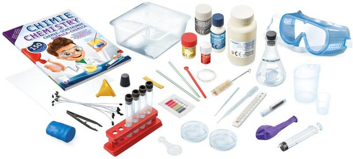 Eksperymenty dla dzieci Laboratorium chemiczne 150 eksperymentów 8360 Buki