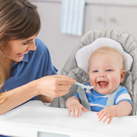 Zestaw łyżeczek Easy-Feed Grey/Soft Teal 252008-Skip Hop, akcesoria dla dzieci