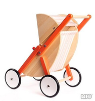 Wózek dla lalek, "Spacerówka Pomarańcza", 74230-Bajo, zabawki dla dziewczynek