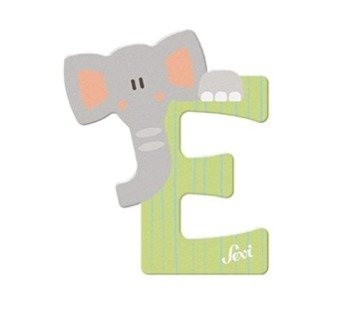 Mały alfabet Głoska E i słonik 83005-Sevi, Literki dla dzieci