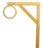 Ring rycerski z lancą i 3 pierścieniami akcesoria do Hobby Horse Astrup 84242