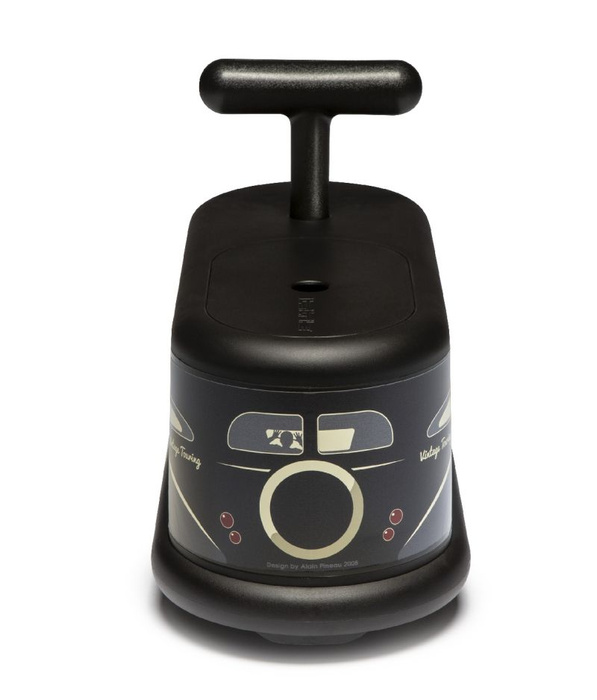 Jeździk czarny dla dzieci Zabytkowy Pojazd La Cosa Italtrike