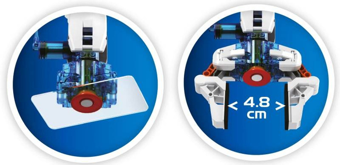 Nauka i zabawa dla dzieci Hydrauliczne ramię robota 7505-Buki