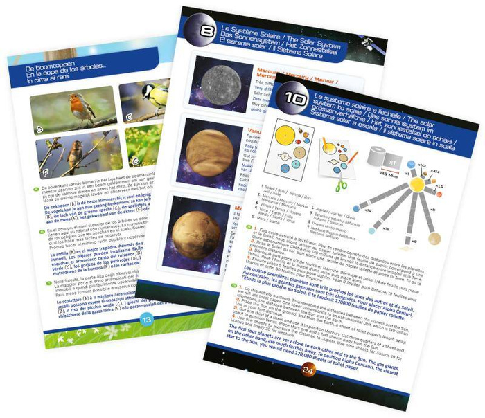 Nauka i zabawa dla dzieci Teleskop 15 doświadczeń TS006B Buki