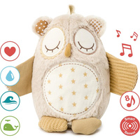 Szumiąca przytulanka z czujnikiem dźwięku i pozytywką Sowa Nighty Night Owl Smart Sensor Cloud b®