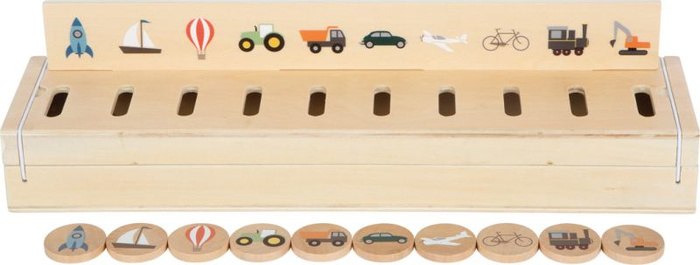 Pojemnik do sortowania Odkrywca świata Small Foot 12469 edukacyjne sortery dla dzieci