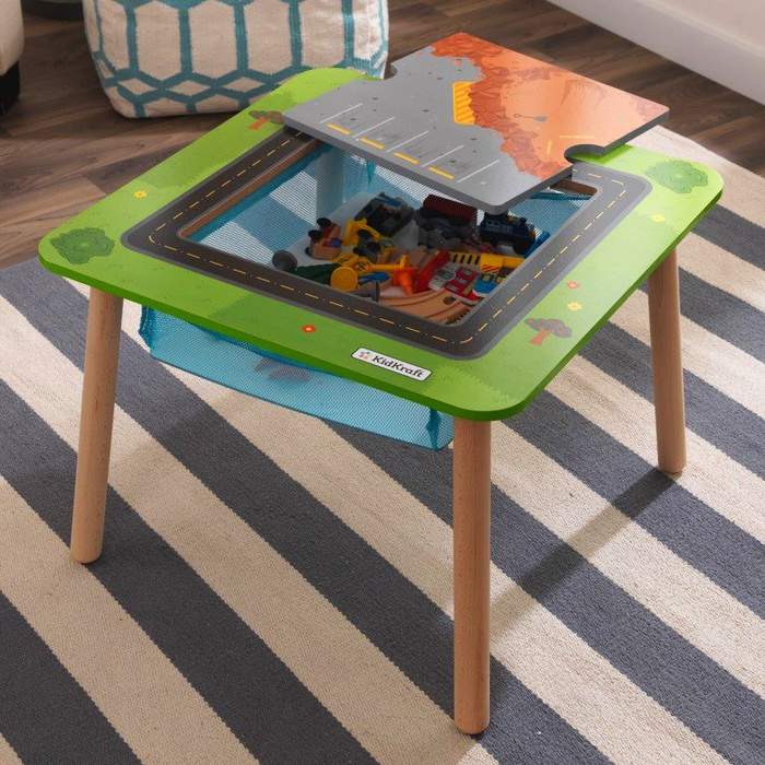 Drewniana kolejka górska stół kreatywny z akcesoriami Rocky Mountain KidKraft KK10176