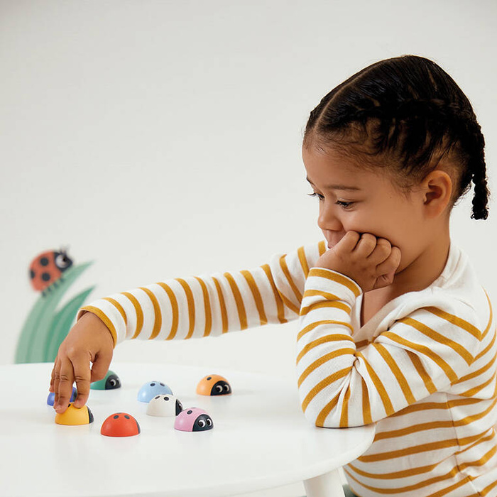 Drewniana gra pamięciowa memory Biedronki J05079 Janod