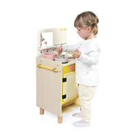 Kuchnia drewniana dla dzieci z 10 akcesoriami Shiny Grandma Janod J06641