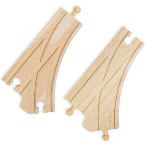 Tory do kolejki, 2 rozjazdy, BJT107-Bigjigs Rail