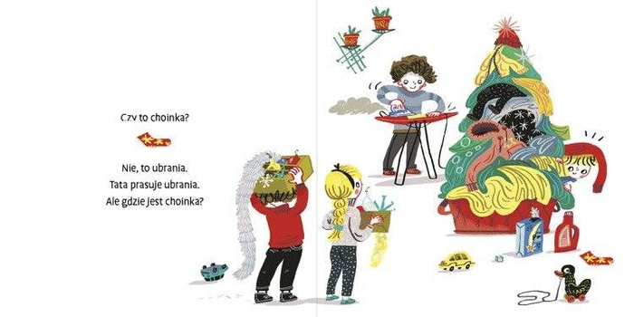 Jano i Wito. Zapach świąt Wiola Wołoszyn Przemek Liput Mamania, książki dla dzieci