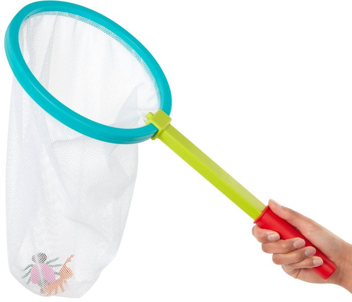 Niezbędnik małego obserwatora przyrody pojemnik z minilupą i siatką na owady Mały odkrywca B.Toys BX2194Z