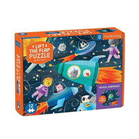 Tekturowe puzzle z okienkami Kosmos 12 el MP65759-Mudpuppy, puzzle dla dzieci