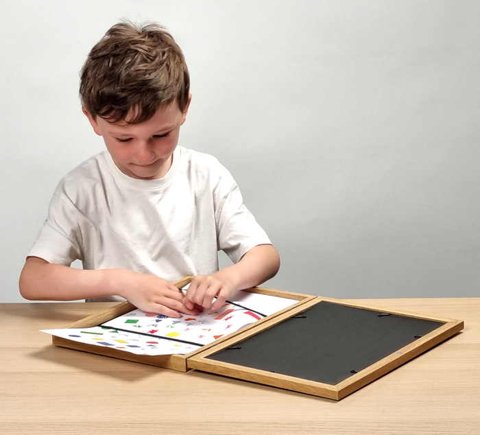 Zestaw artystyczny Moje pierwsze rysunki Buki FK006 ramka na obrazki zdjęcia