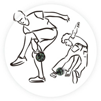 Latająca piłka do zabawy dla dzieci LED USB Buki SP006