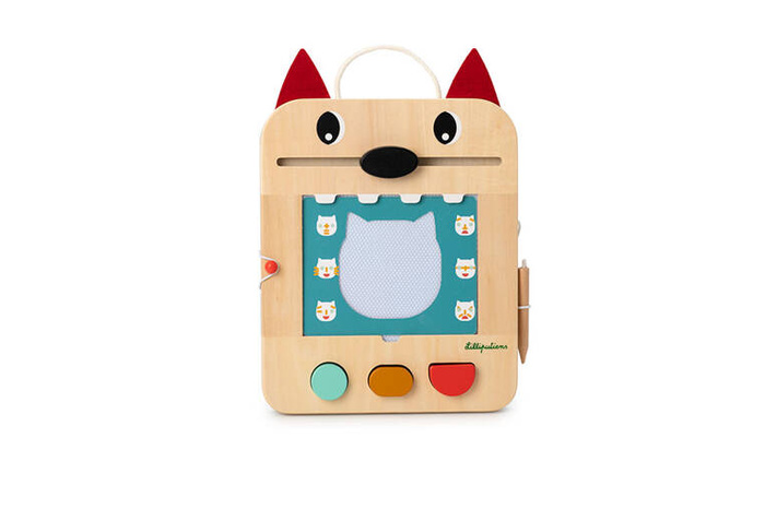 Drewniana tablica do rysowania znikopis Wilk Louis 83473 LILLIPUTIENS