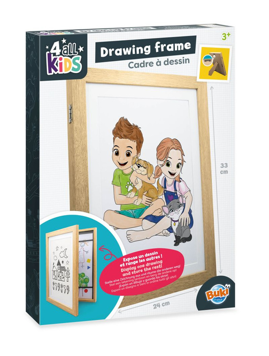 Ramka na rysunki dziecka 50 rysunków A4 Buki FK013