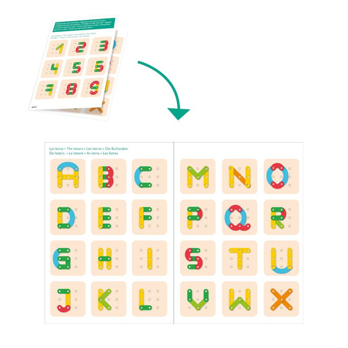 Zestaw edukacyjny dla dzieci Kolory i kształty Goula 53474