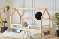 Naturalna Barierka Classic 2 sztuki 200x90 Pinio Łóżka Domki