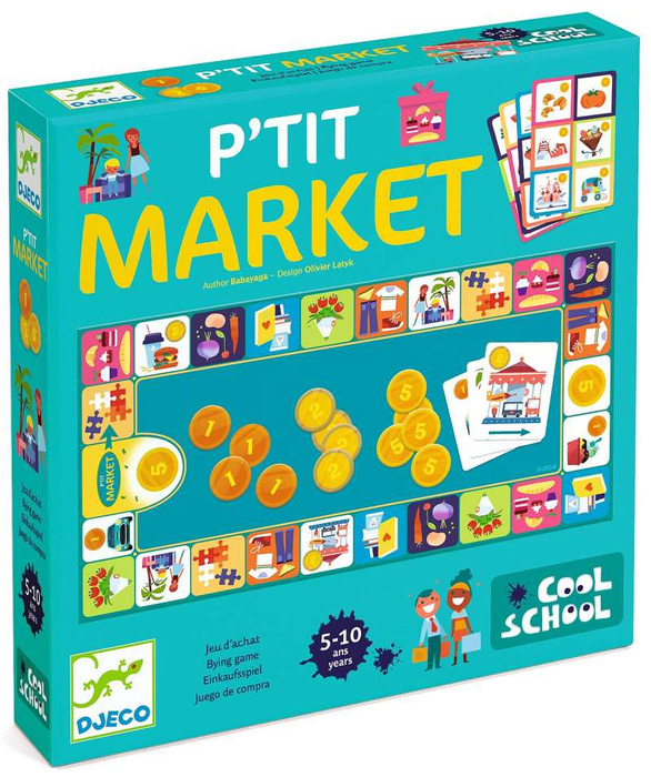 Gra edukacyjna dla dzieci Mały Market Djeco DJ08533