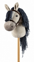 Hobby Horse Koń na kiju Astrup szary 84349