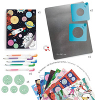 Zestaw artystyczny spirale Motywy DJ08736-Djeco, zabawy kreatywne dla dzieci