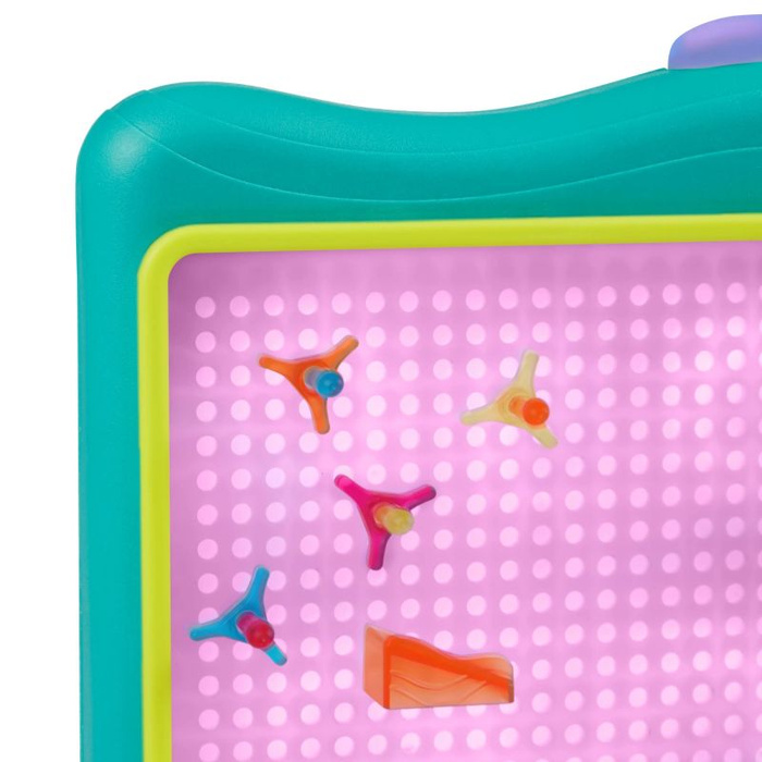 Podświetlany kulodrom i świetlna tablica artystyczna 2w1 Light-Up Marble Drop B.Toys BX2326Z