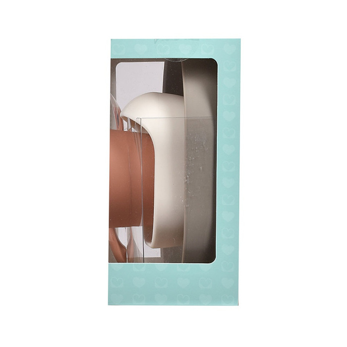 Silikonowe naczynia dla dzieci Zestaw z przyssawką Terracotta Beaba 913591