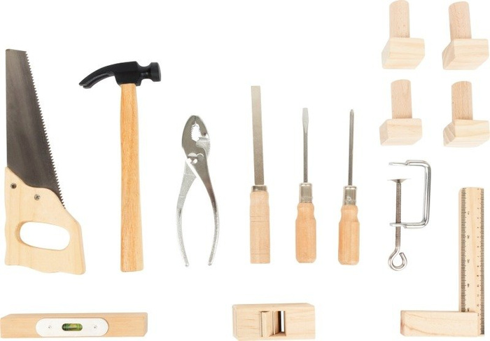 Warsztat dla dzieci Stół Majstra 10839-Small Foot Design, zabawki drewniane