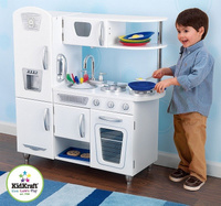Kuchnia drewniana, "Biały vintage", KK53208-KidKraft, kuchnie dla dzieci