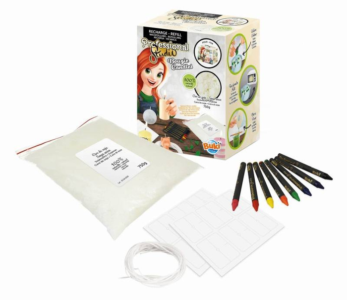 Zestaw uzupełniający do świec sojowych 5423-Buki, zabawki rozwojowe dla dzieci