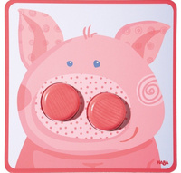 Układanka dla najmłodszych, Kolory świata zwierząt, HB301059-Haba, zabawa w dopasowywanie