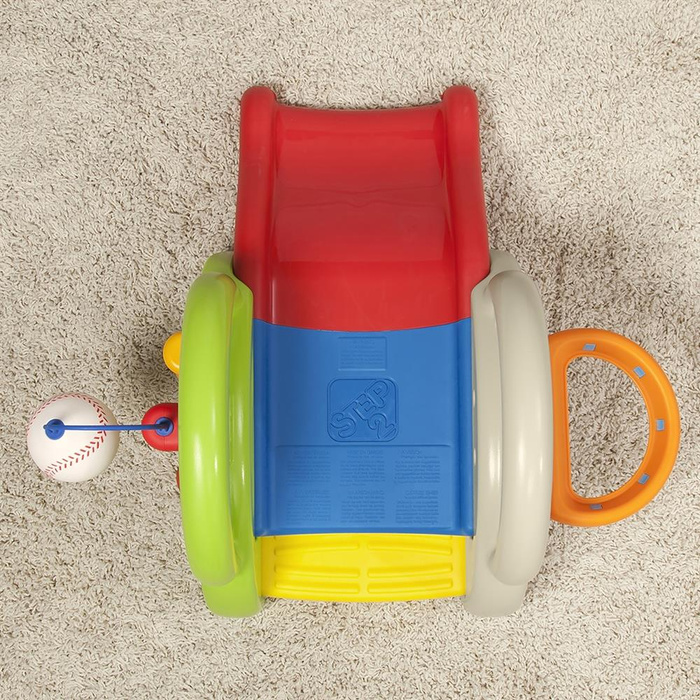 Plac zabaw STEP2 782799 dla dzieci Centrum aktywności Zjeżdżalnia Koszykówka Baseball do energicznej zabawy