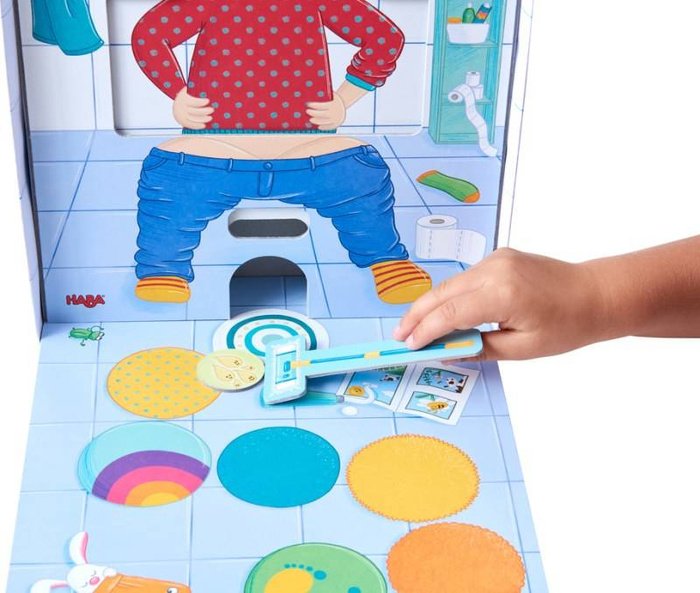 Gra dla dzieci Nocniku nadchodzę HB305485-Haba, zabawy edukacyjne