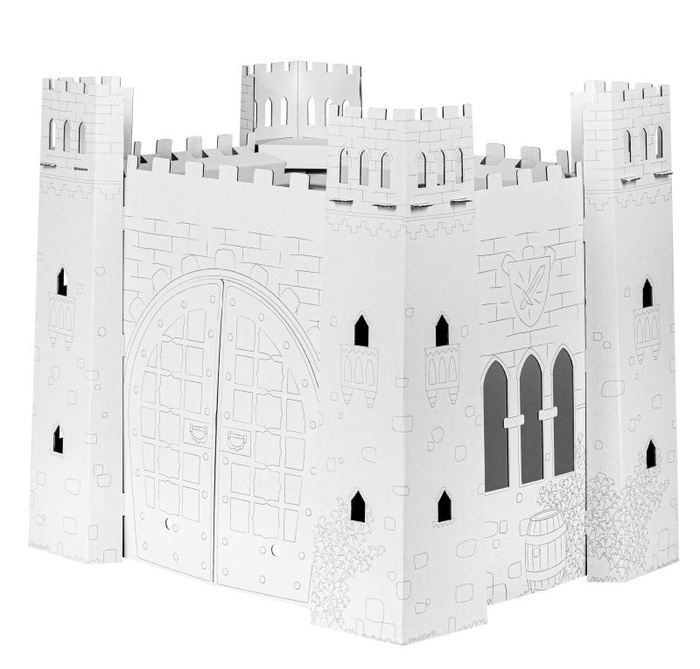 Zabawki z kartonu Wspaniały Pałac Zamek Tektorado 0053