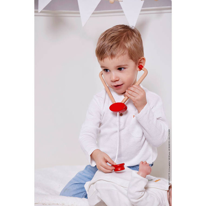 Zestaw dla dzieci zostanę lekarzem 10 el J06513-Janod, zabawki mały lekarz