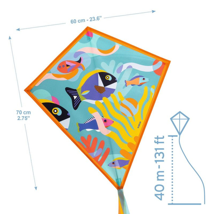 Latawiec dla dzieci Ocean Djeco DJ02159