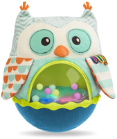 Wańka-wstańka Owl Be Back Sowa kiwajka B.Toys BX1608Z sensoryczna zabawka