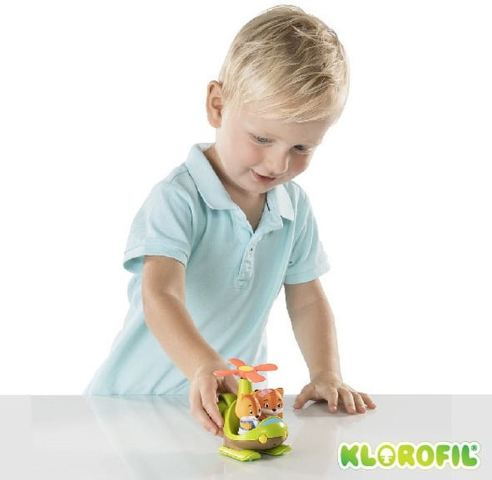 Helikopter kwiatek Klorofil 700206F figurka zwierzątka