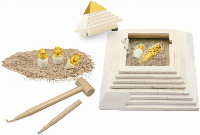 Nauka i zabawa Tajemnica piramidy Buki 444 Mały archeolog