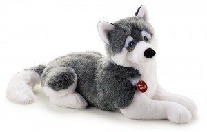 Pluszowy Husky, 60 cm, 22274-Trudi, maskotki dla dzieci