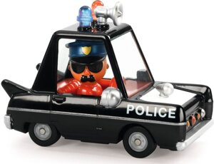 Autko Crazy Motors Hurry Police Djeco DJ05473 samochodziki dla dzieci