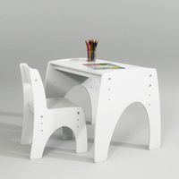 Regulowany stolik Klips 120-631-110-Pinio, meble do pokoju dziecięcego