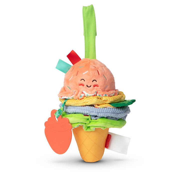 Zabawka do wózka łóżeczka zawieszka sensoryczna Wesoły Lód w Rożku Melissa & Doug 30750