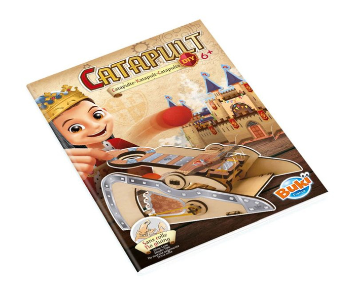 Zestaw kreatywny Zrób to sam Średniowieczna katapulta Buki 2171