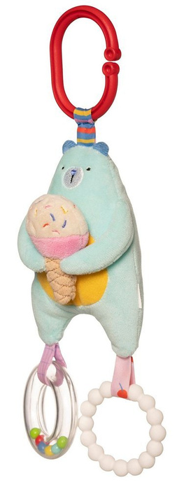 Zawieszka do wózka Niedźwiedź Cherry Blossom 159730-Manhattan Toy, zabawki dla niemowląt
