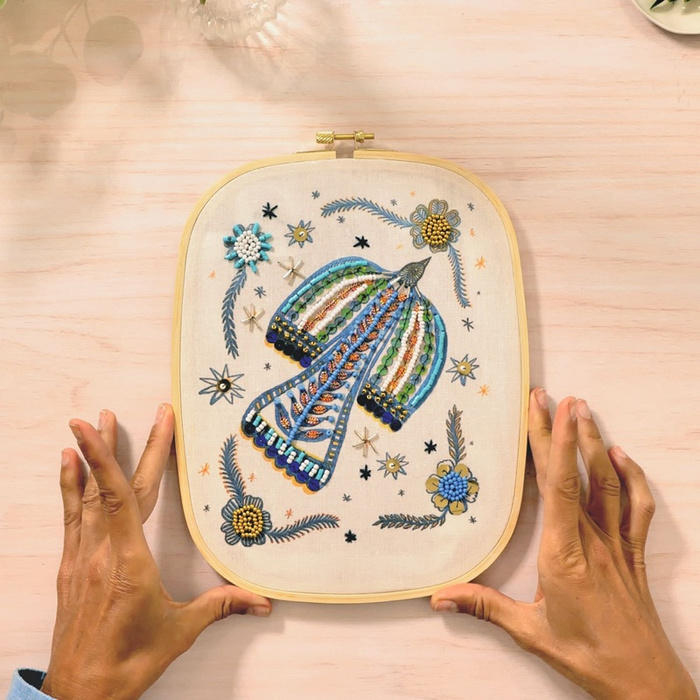 Zestaw do haftu koralikowego dla dzieci i dorosłych AGA Atelier 59 Djeco GA10059