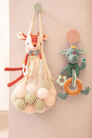 Aktywizujący łańcuch sensoryczny z gryzakiem i grzechotką Sarenka Stella 83429 Lilliputiens